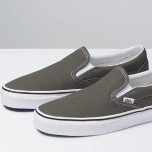 Dark Gray Slip on Vans
